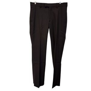 Dark Grey Men's Axist Grey on grey pin‎ stripe dress pants 32/20
